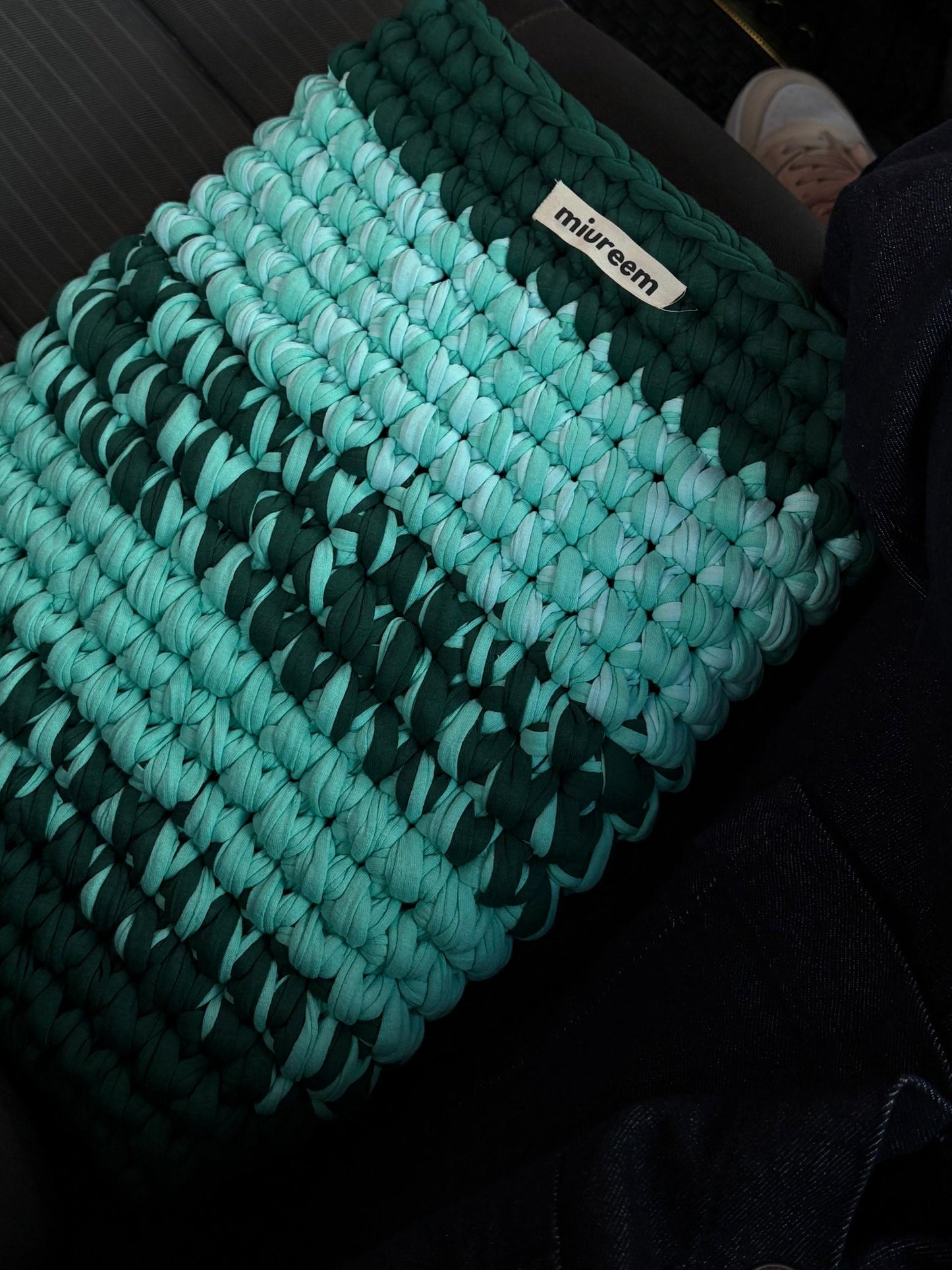 Green shades laptop sleeve